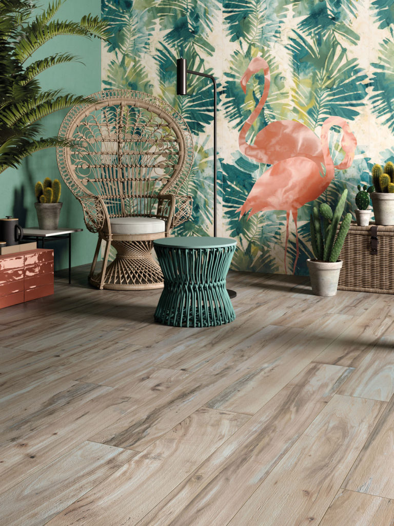 ALT tag: wood look-alike flooring tile